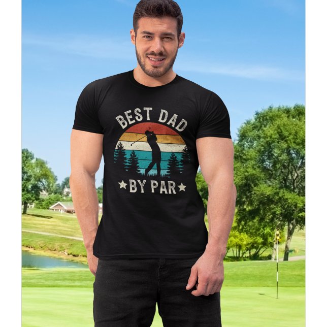 T-shirt Best Dad By Par Funny Golf Dad (Créateur téléchargé)
