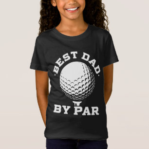 T-Shirt Best Dad by Par - Funny Golf Player Fête des pères