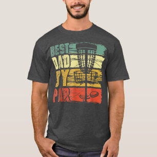 T-shirt Best Dad By Par Funny Tee For Disc Golf Lovers Fat