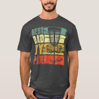 T-shirt Best Dad By Par Funny Tee For Disc Golf Lovers Fat
