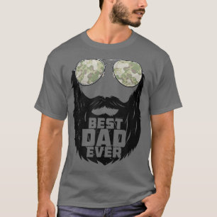 T-shirt Best Dad Ever Bearded Dad Father's Day Dad Funny