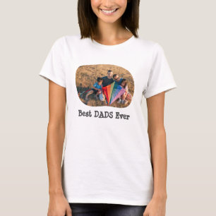 T-shirt Best DADS Ever LGBTQ téléchargez votre photo horiz
