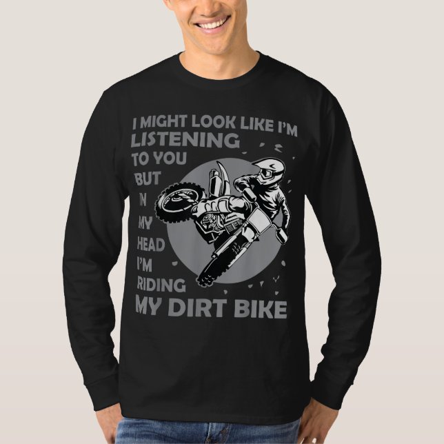 T-shirt Best Dirt Vélo Art Pour Hommes Femmes Dirtbike Mot (Devant)