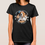 T-shirt Best Dog Mama Ever Paw Prints Custom Cute Pet Phot<br><div class="desc">Meilleure maman dog... Surprise your favorite Dog Mama this Mother's Day , birthday or Christmas with this super cute pet photo-shirt Customize this dog mama t-shirt with your dog's favorite photo, and name. This dog dad shirt is a must for dog lovers and dog moms. Great vend from the dog....</div>