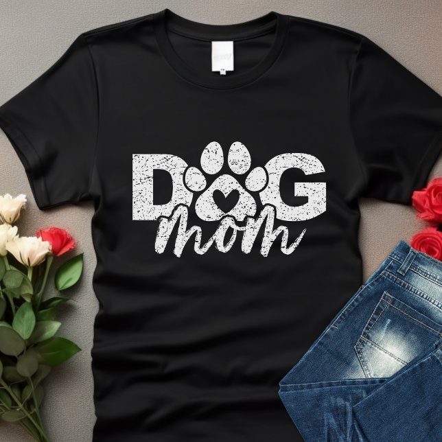 T-shirt Best Dog Mom Ever – Cute Dog Mom (Créateur téléchargé)