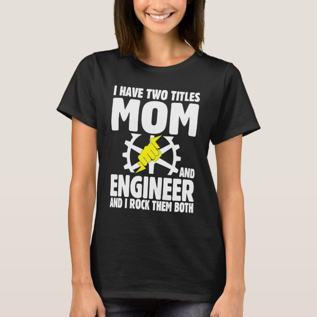 T-shirt Best Engineer Ever Profession Engineering Career   (Devant)