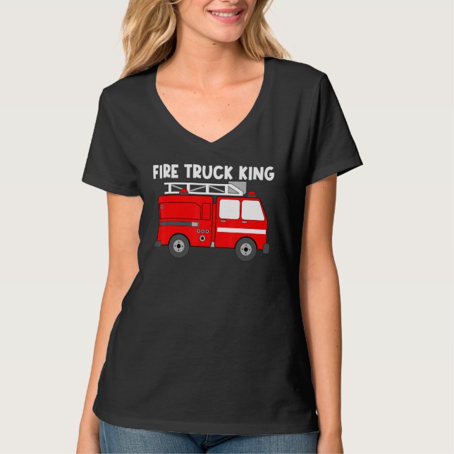 T-shirt Best Fire Truck For Men Dad Boys Fire Truck Firefi (Devant)