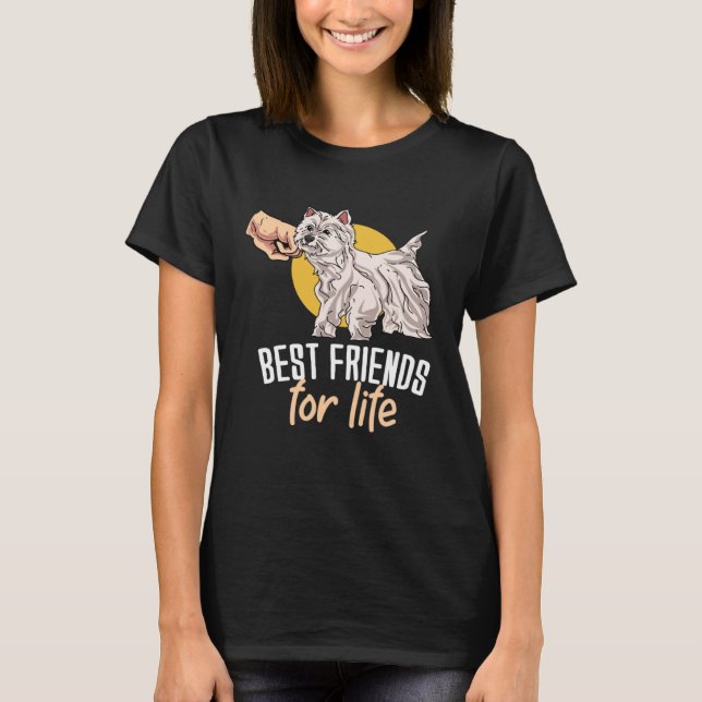 T-shirt Best Friends For Life  1 (Devant)