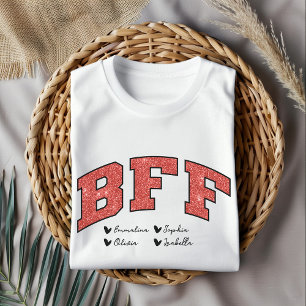 T-shirt Best Friends Shirt, Custom BFF Valentine's Day