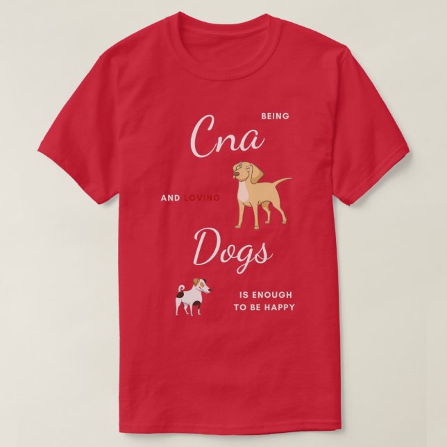 T-shirt Best Funny Gift Idea for Cna 9 (Design devant)