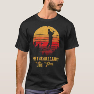 T-shirt Best Granddaddy By Par Fête des pères Golf Golf 4