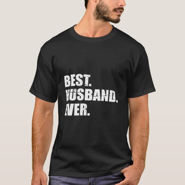 T-shirt Best Husband Ever (Devant)