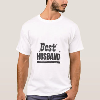 T-shirt BEST HUSBAND in an Unsupporting Role-