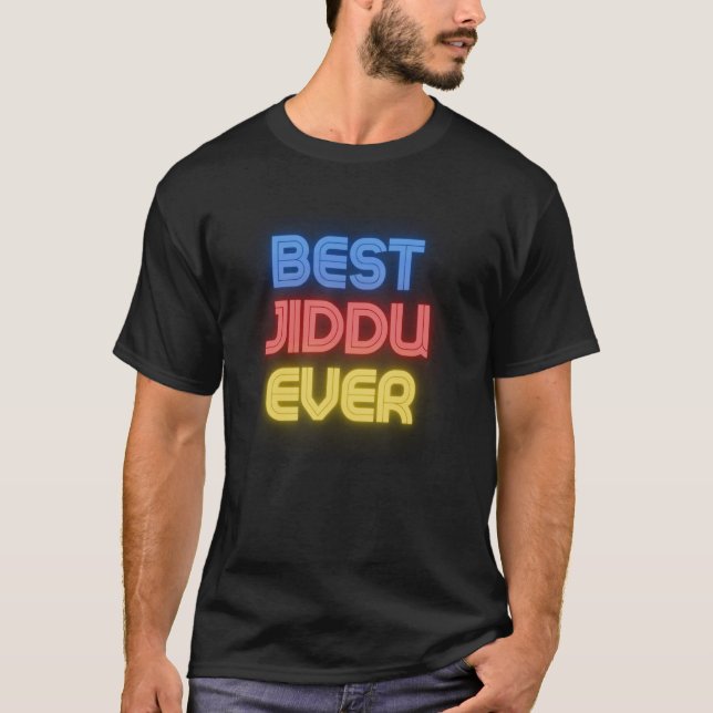 T-shirt Best Jiddu Ever - Drôle Jiddu Nom Jiddu (Devant)