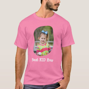 T-shirt Best KID Ever good kid télécharger votre photo de