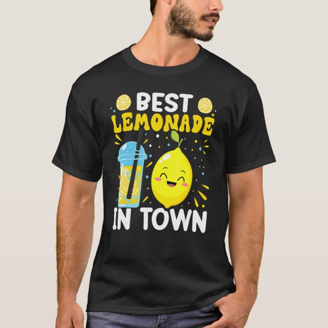 T-shirt Best Lemonade In Town  For Lemonade Stand (Devant)