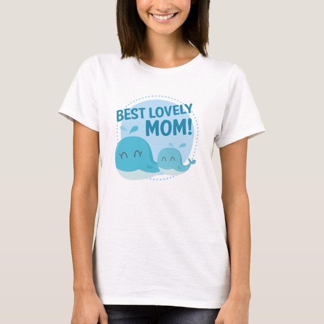 T-shirt Best Lovely Maman (Devant)