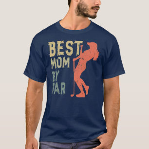 T-shirt Best Mama By Par Par Mère's Day Golf The Best Mom