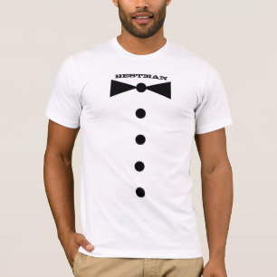 T-shirt Best Man Bowtie