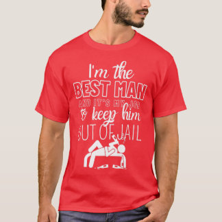 T-shirt Best Man Wedding Party Bachelor Party GroomsmenT-S