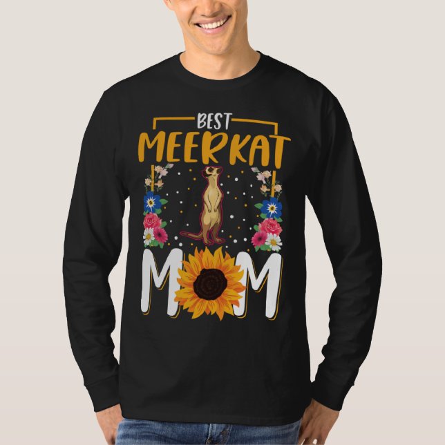 T-shirt Best Meerkat Mom Ever  2 (Devant)