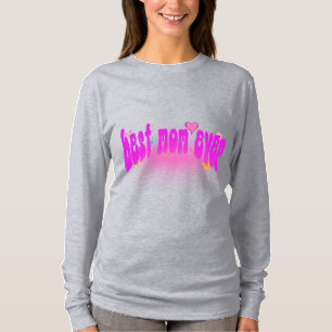 T-shirt Best Mom Basic Long S - Cadeau de la fête des mère