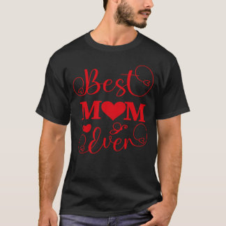 T-shirt BEST Momail Design mère s day retro