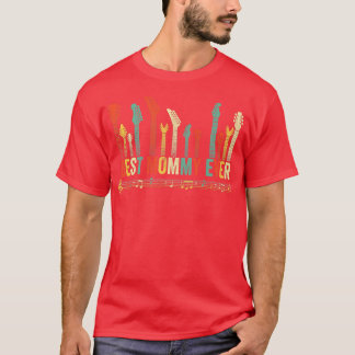 T-shirt Best Mommy Ever Guitar Lover Funny Guitarist Mothe