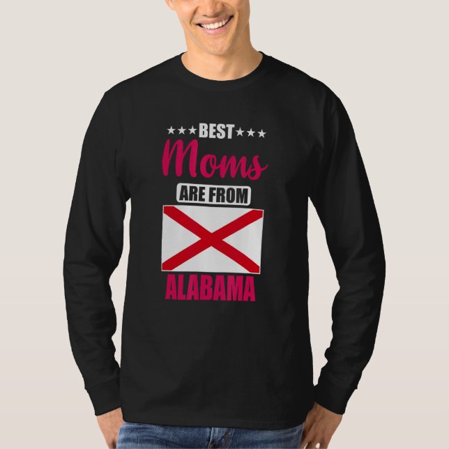 T-shirt Best Moms are from Alabama (Devant)