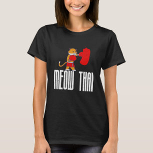 T-shirt Best Muay Thai Fighters dit Cats Meow Thai Memes