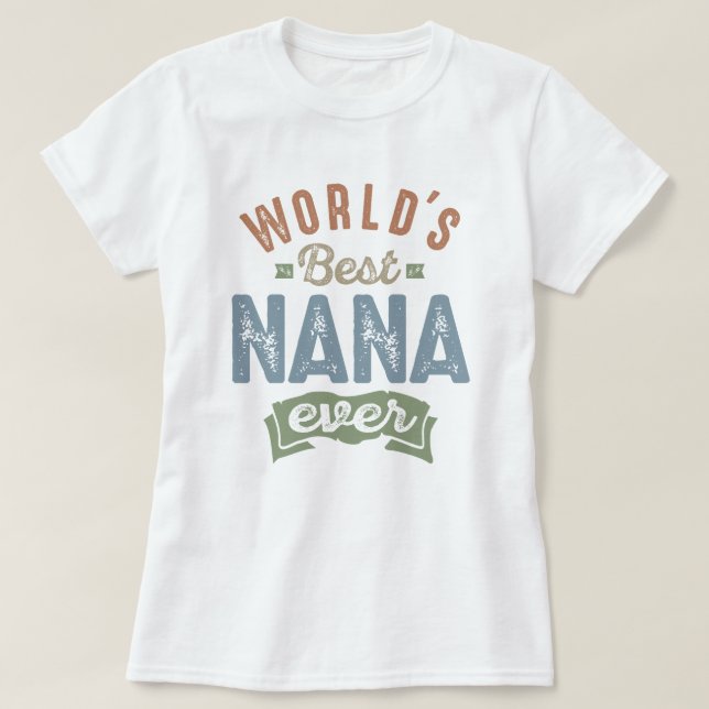 T-shirt Best Nana (Design devant)