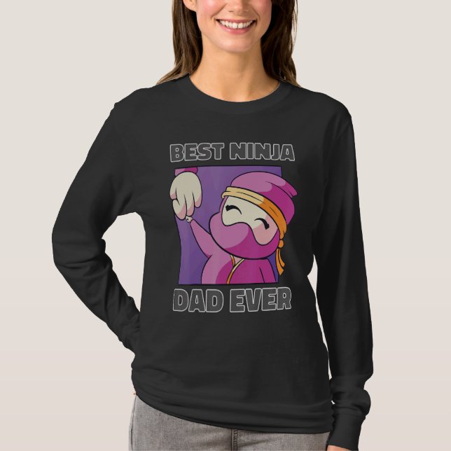 T-shirt Best Ninja Papa (Devant)