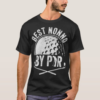 T-shirt Best Nonno By Par Golf Lover Sports Gig Golf