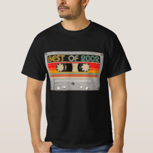 T-shirt Best Of 2002 Cassette Tape Vintage, 2002 Cadeau An