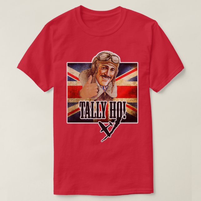 T-shirt Best of British Tally Ho (Design devant)