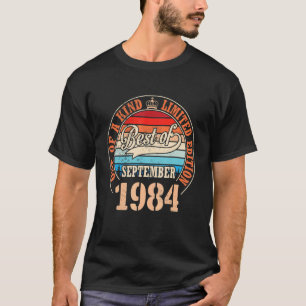 T-shirt Best Of September 1984 One Of A Kind Ltd Edition 3