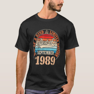 T-shirt Best Of September 1989 One Of A Kind Ltd Edition 3
