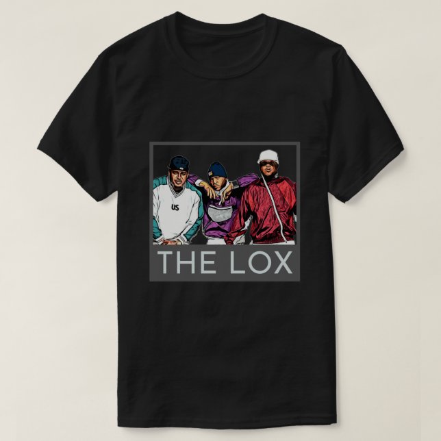 T-shirt Best Of The Lox Music Band (Design devant)