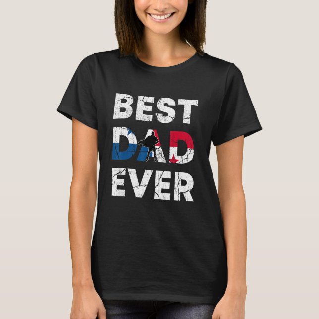T-shirt Best Panamanian Dad Ever Panama Daddy Father s Day (Devant)