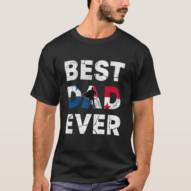T-shirt Best Panamanian Dad Ever Panama Daddy Father s Day (Devant)