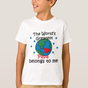 T-shirt Best Papa appartient à moi