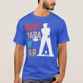 T-shirt Best Papa By Par Par Père's Day Amis de golf