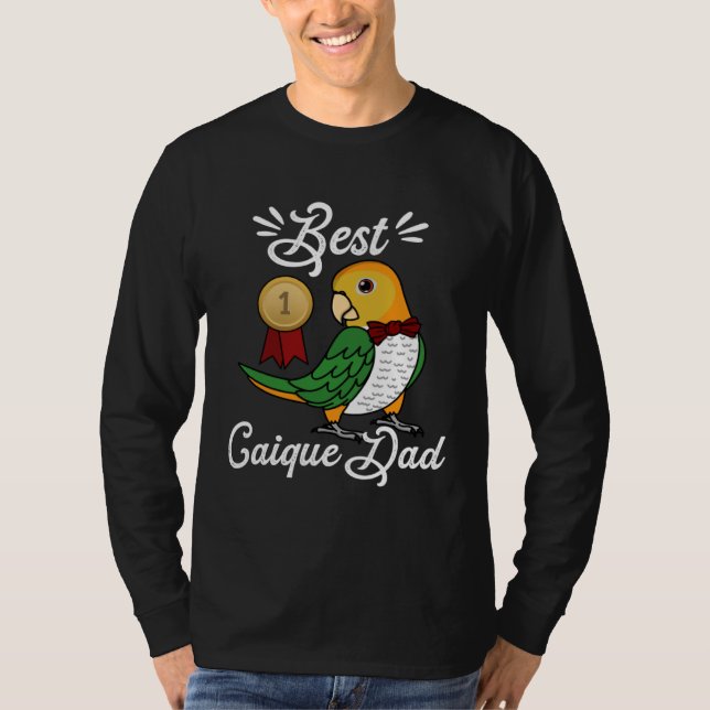 T-shirt Best Parrot Dad I White bellied Caique (Devant)