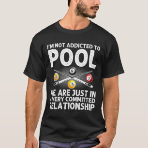 T-shirt Best Pool Art Pour Hommes Femmes Garçons Billard 8