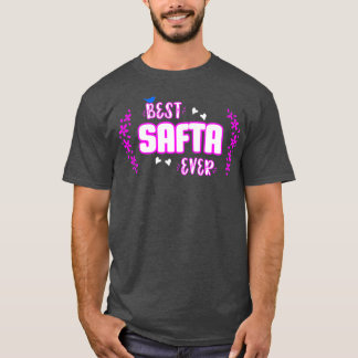 T-shirt Best Safta Ever Hebrew Grandma