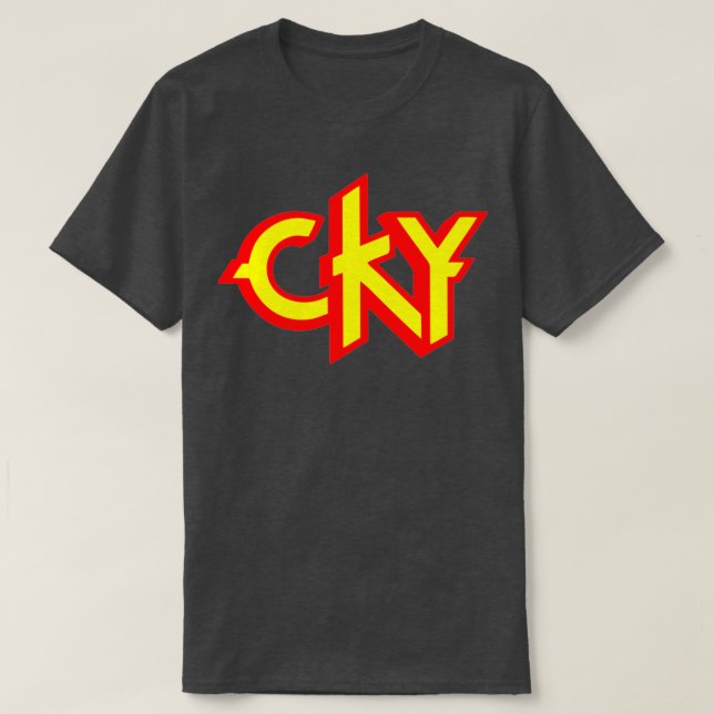 T-shirt BEST SELLER CKY Skateboarding Merchandise 4 (Design devant)