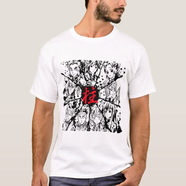 T-shirt BEST SELLER - Demon Slayer Corps Logo Merchandises (Devant)