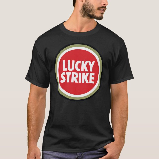 T-shirt BEST SELLER Lucky Strike Logo Merchandises Essenti (Devant)