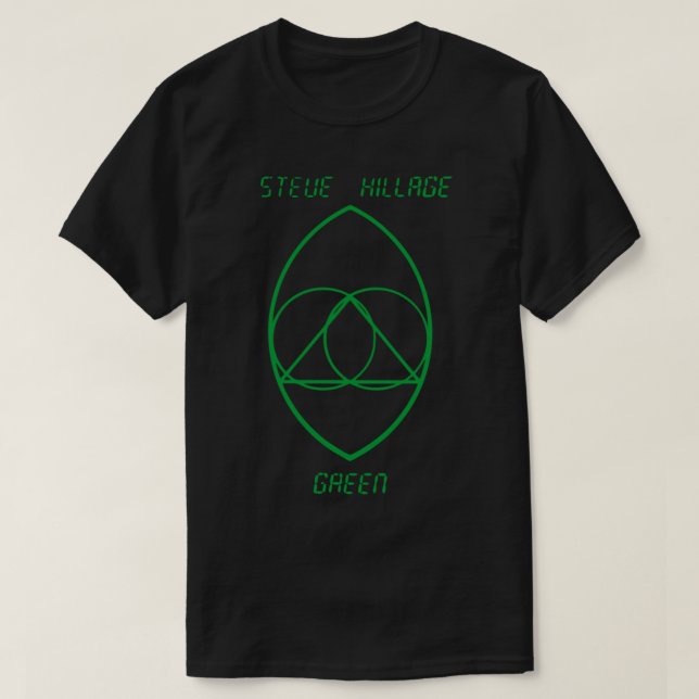 T-shirt BEST SELLER - Steve Hillage Green Merchandise Esse (Design devant)