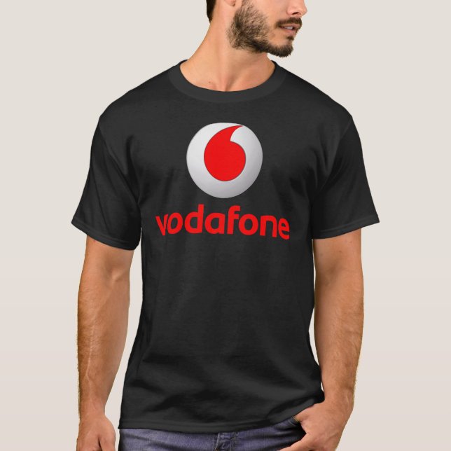 T-shirt BEST SELLER - Vodafone Logo Merchandises Essential (Devant)